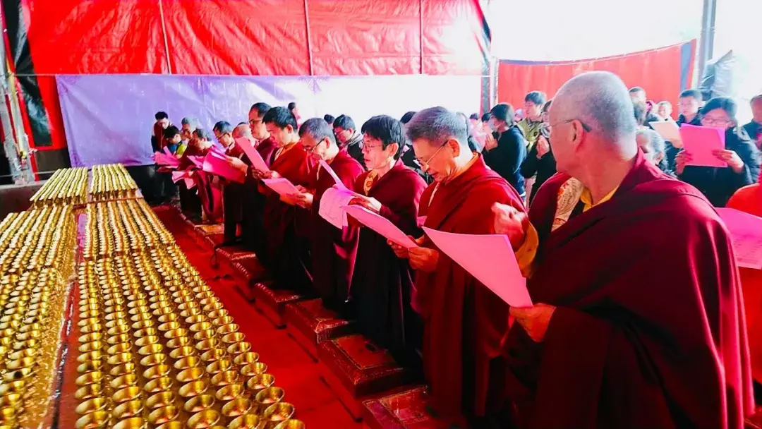 2020`新年，圣德释证达教尊主法系列大法会，祈福众生大吉祥-图片32