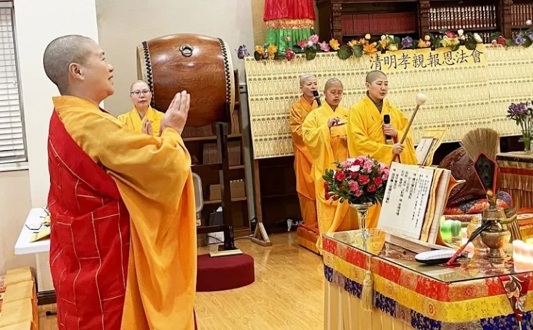 慈善寺舉辦《慈悲三昧水懺》清明孝親報恩法會-图片2